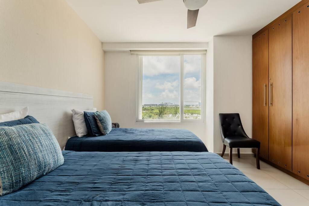 Reef Beachfront 3Bdr Apartment By Casa Paraiso Cancún Exterior foto